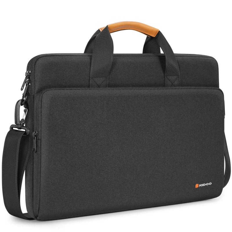 Nidoo 13 Inch Laptop Bag Sleeve Case For 14 Inch Macbook Pro M3/ 13"" 13.6"" Macbook Air M2 M3, Computer Shoulder Bag Briefcase For 13.5"" Surface Laptop 5 6 / Asus Zenbook14 / 14.5"" Dell Xps/Lenovo Hp - Image 1